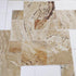Valencia Travertine Brushed & Chiseled Versailles Floor Tile